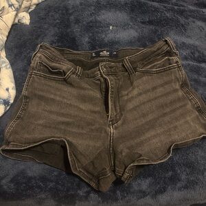 Hollister Dark Gray Jean Shorts